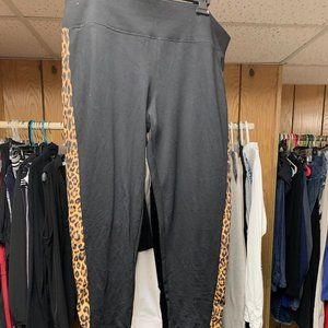 INC Leopard Stripe Leggings